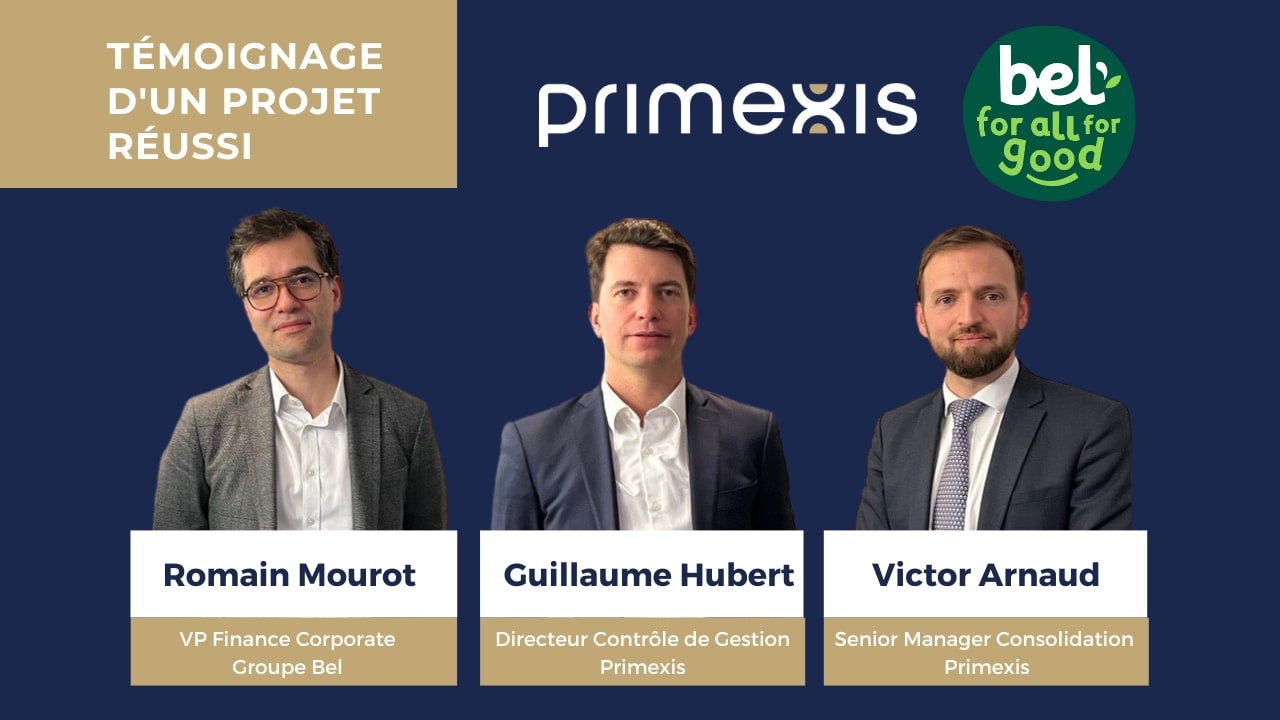 Projet Cash Management : témoignages croisés des experts du Groupe Bel et Primexis