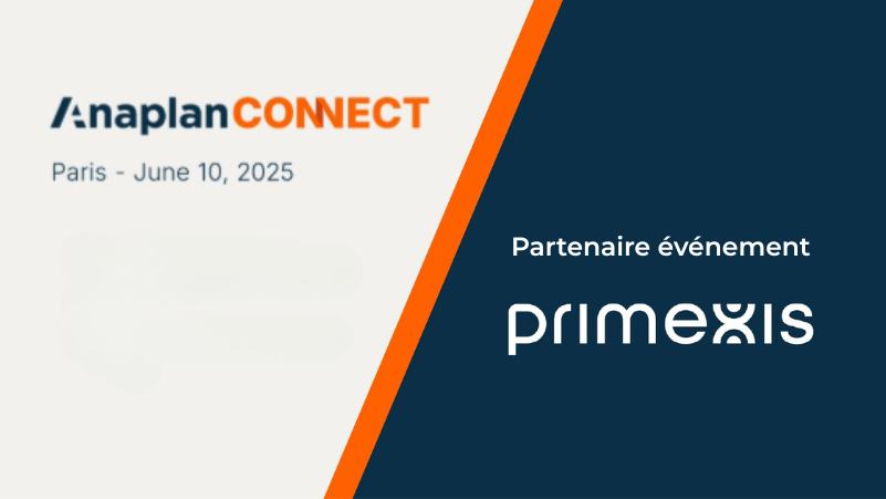 Primexis partenaire Anaplan Connect Paris 2025