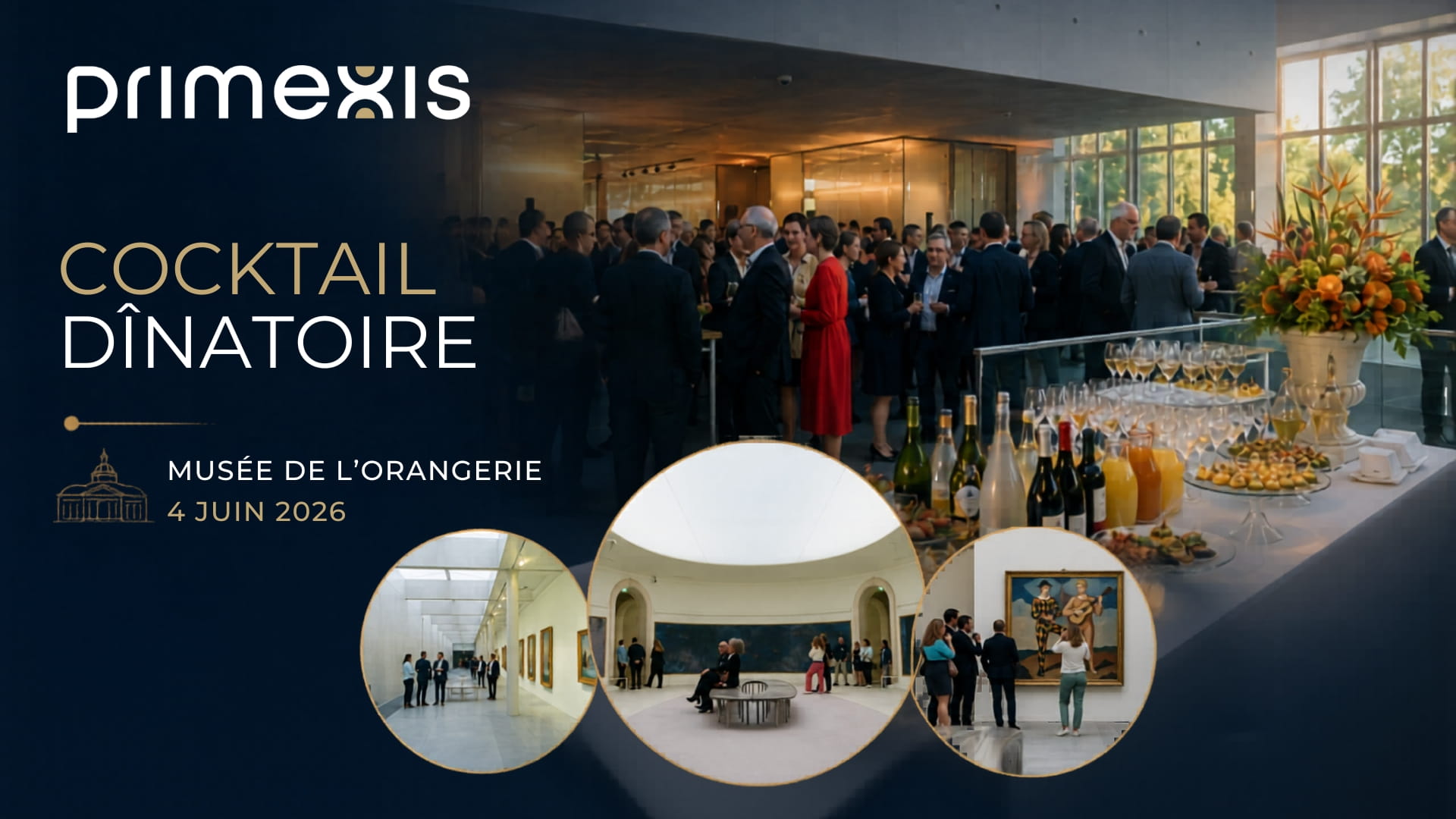 Primexis réunit ses clients au Musée de l’Orangerie à Paris