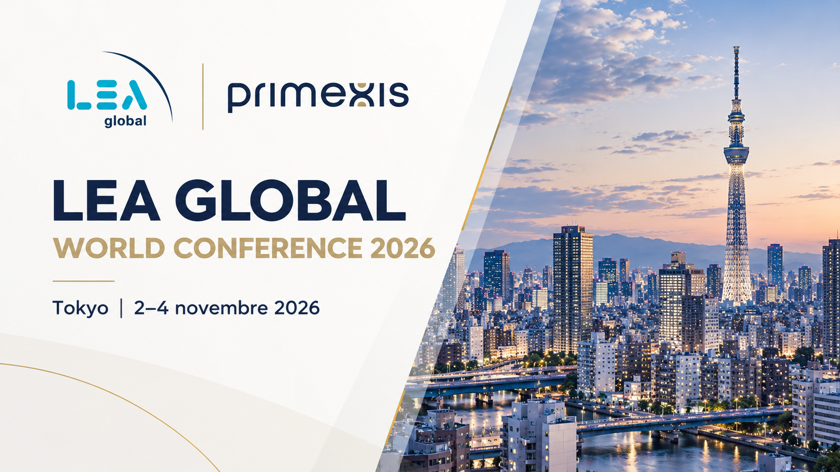 Primexis à la Conférence mondiale LEA Global 2026 à Tokyo